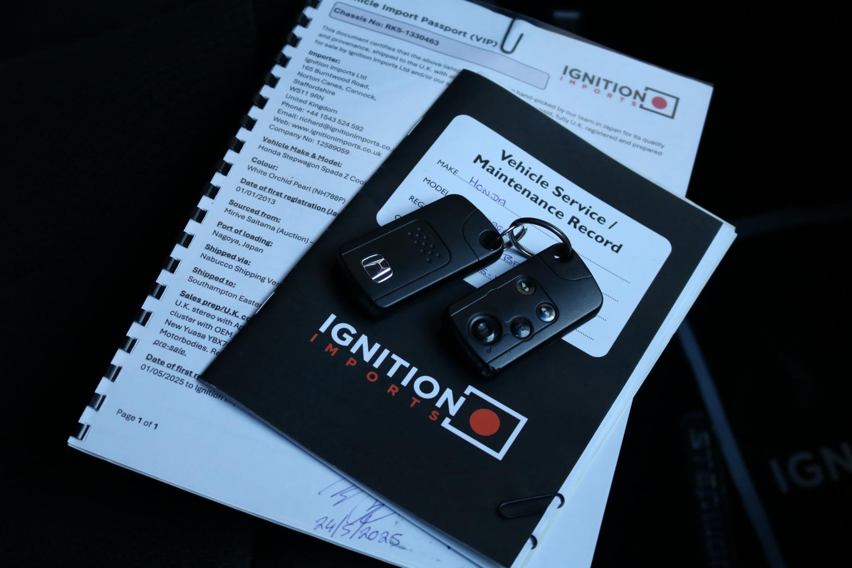 Honda Stepwagon 2.0 Spada Z Cool Spirit MPV 5dr Petrol Auto 8 Seater