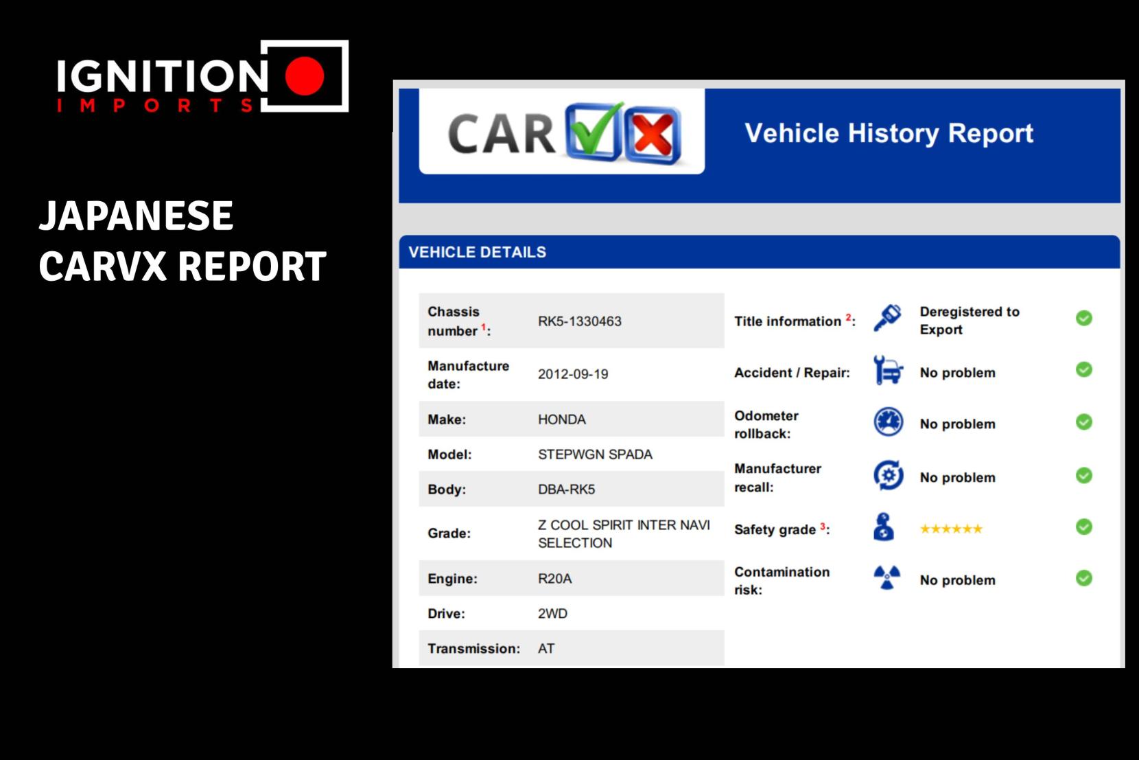 Honda Stepwagon 2.0 Spada Z Cool Spirit MPV 5dr Petrol Auto 8 Seater